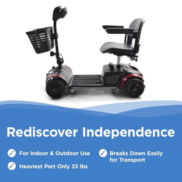 4-Wheel Power Scooter (Rental)