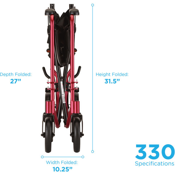 Nova Transport Chair - 12" Rear Wheels