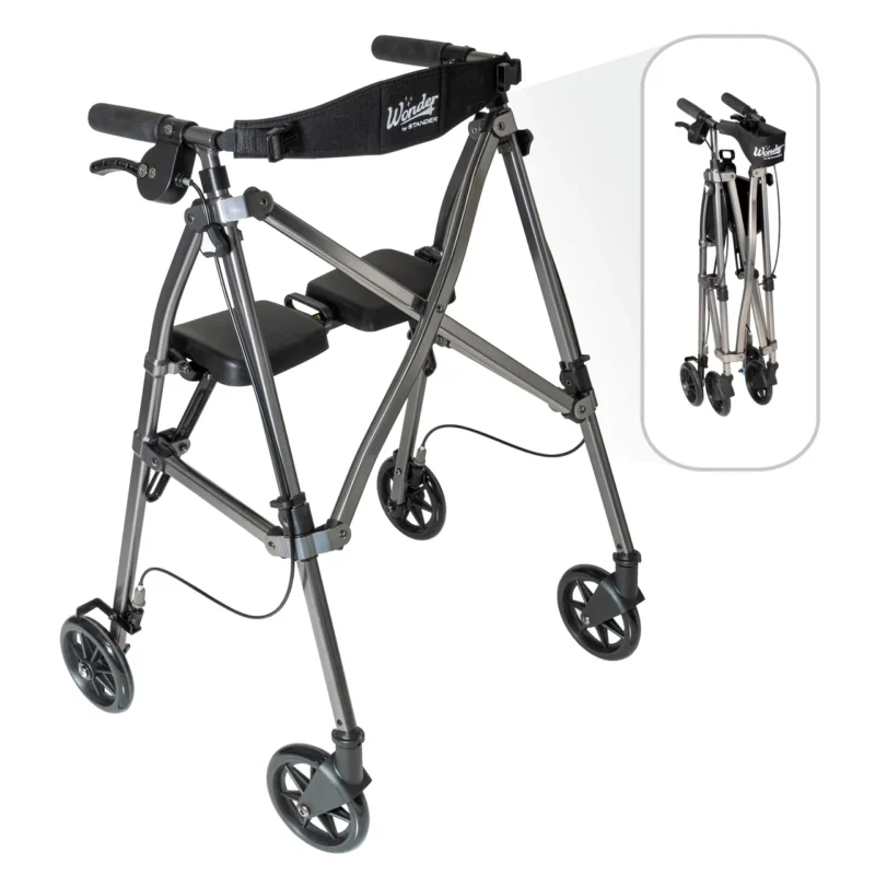 Folding Wonder Rollator Plus