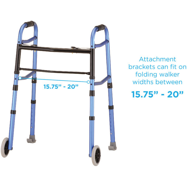 Nova Folding Walker Basket w/ Liner