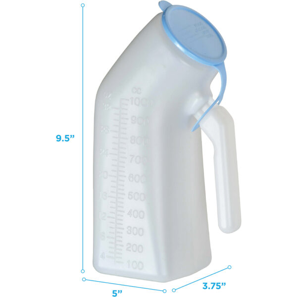 Nova Male Urinal W/ Cover