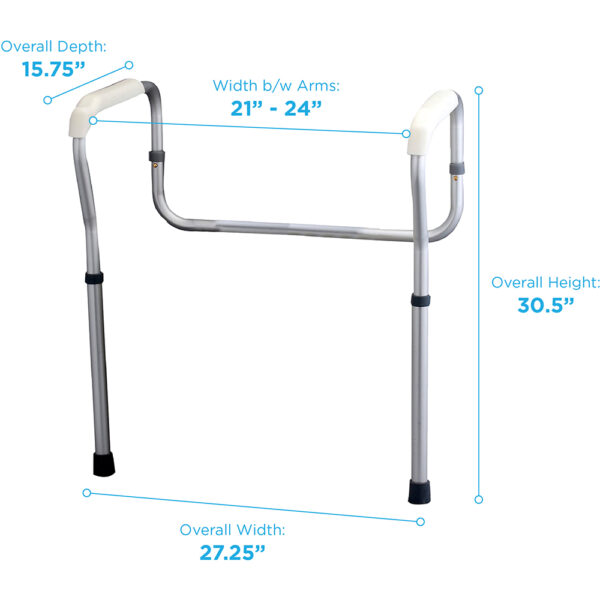 Nova Toilet Safety Rails