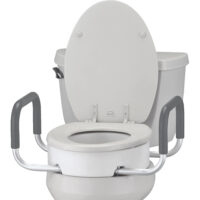 Nova Toilet Seat Riser W/ Arms (Elongated)