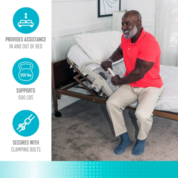 EZ Click LTC Bed Handle