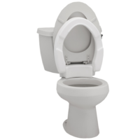 Toilet Seat Hinged Riser