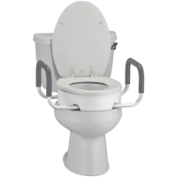 Toilet Seat Riser with Arms