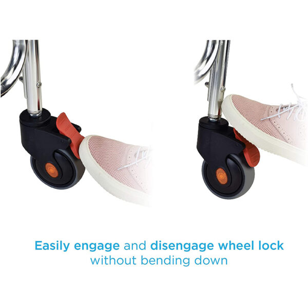 Nova Shower Chair and Commode w/ Wheels