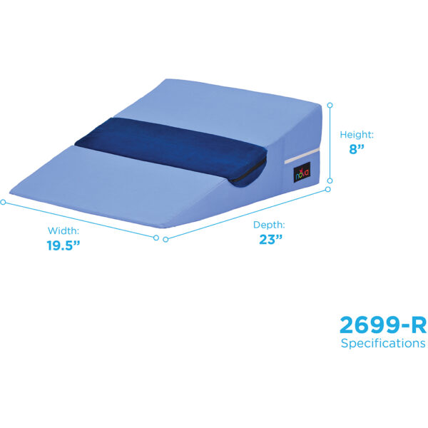 Nova Bed Wedge w/ Half Roll Pillow