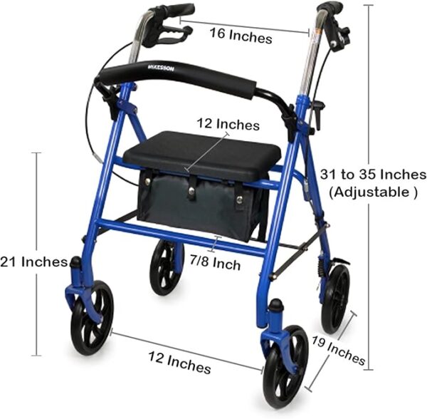 McKesson Durable Rollator