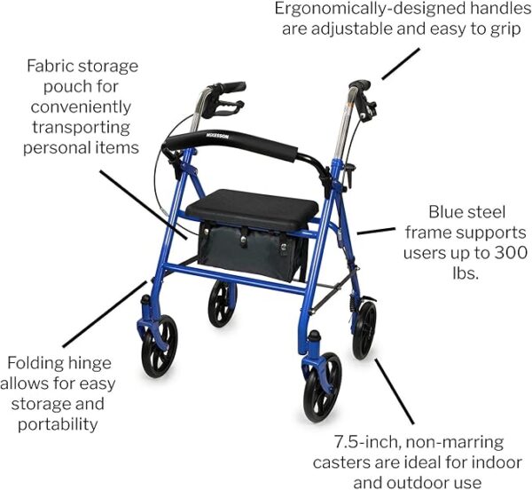 McKesson Durable Rollator