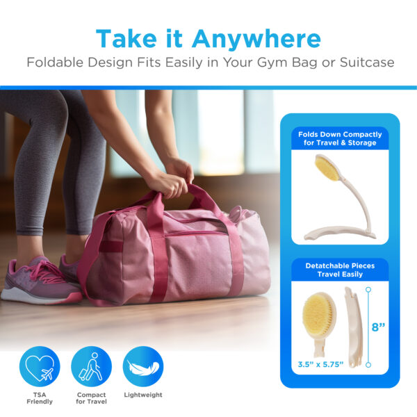 3-in-1 Bath Brush Set