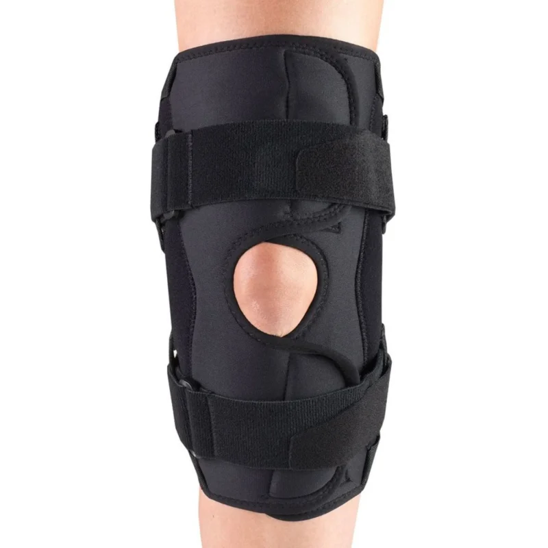 Knee Stabilizer Wrap with Hinged Bars